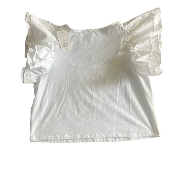 A new day slim, blouses with puff sleeve Size XL - Picture 3 of 3